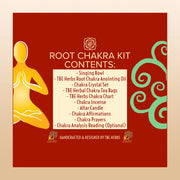 TBE Herbs Total Body Enhancement Herbs - Muladhara (Root) 1st Chakra Kit Description