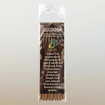 TBE Herbs Total Body Enhancement Herbs - Queendom Incense Sticks 13 handmade blended sticks
