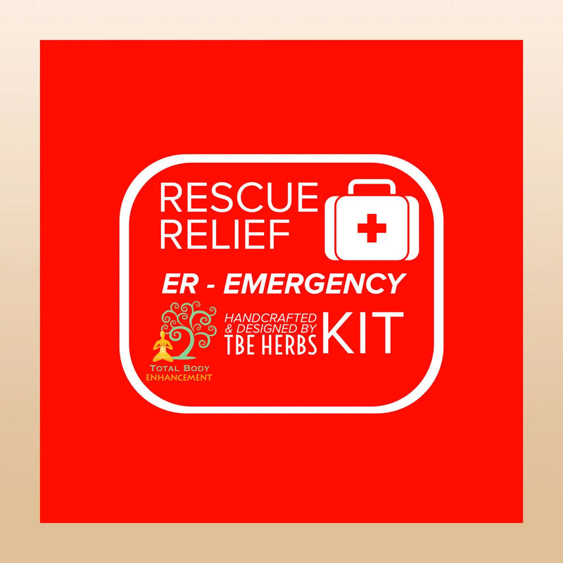 TBE Herbs Total Body Enhancement Herbs - Rescue Relief ER Emergency Ritual Kit