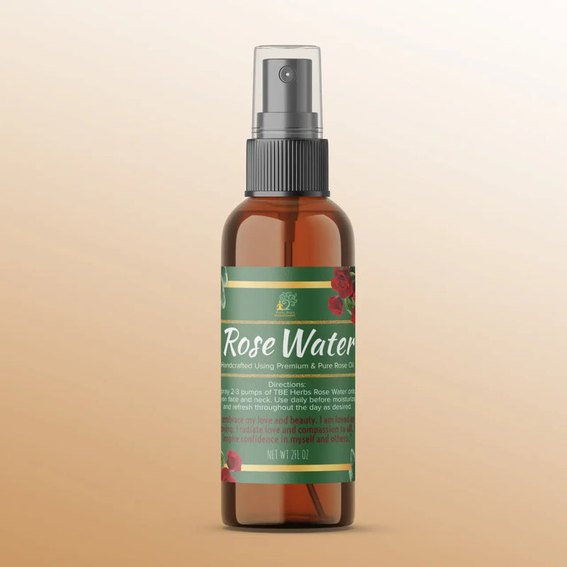Total Body Enhancement Herbs - Rose Water Spray - 2 fluid ounces