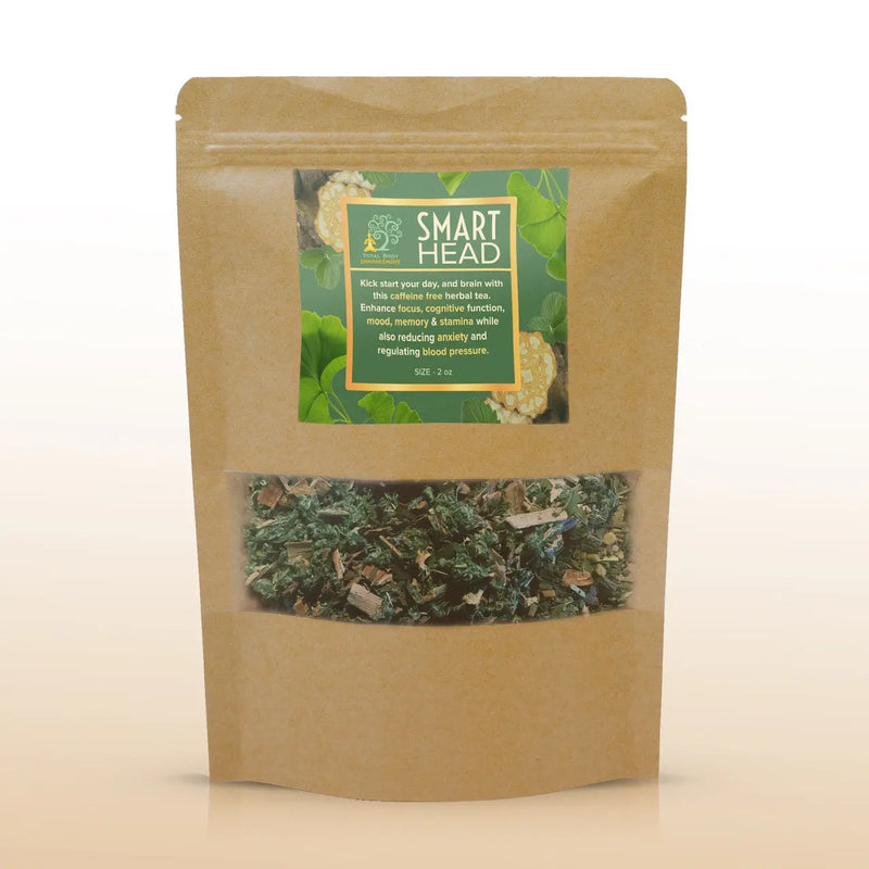 TBE Herbs Total Body Enhancement Herbs - Smart Head Herbal Blend - 2 ounces
