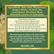 TBE Herbs Total Body Enhancement Herbs - Smart Head Herbal Blend - 2 ounces