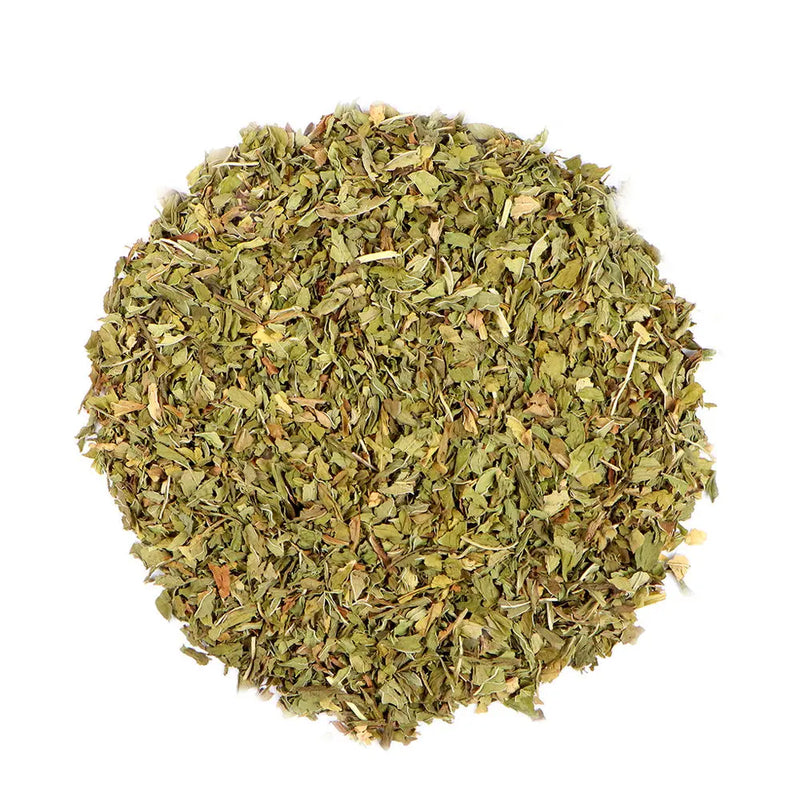 Spearmint is a refreshing herb known for its cool, sweet flavor and natural digestive benefits. 