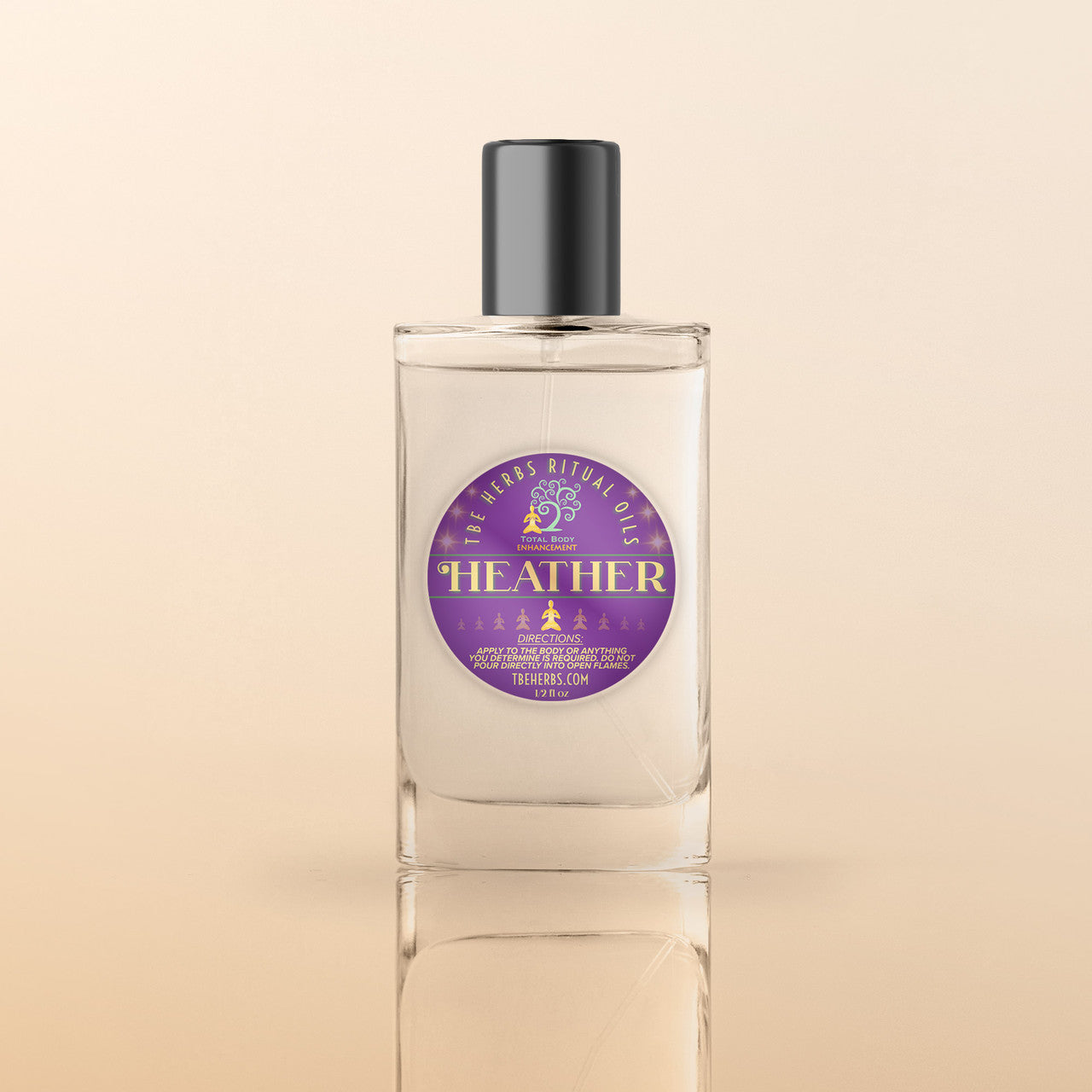 Total Body Enhancement Herbs - Heather Ritual Oil - 1/2 fluid ounces