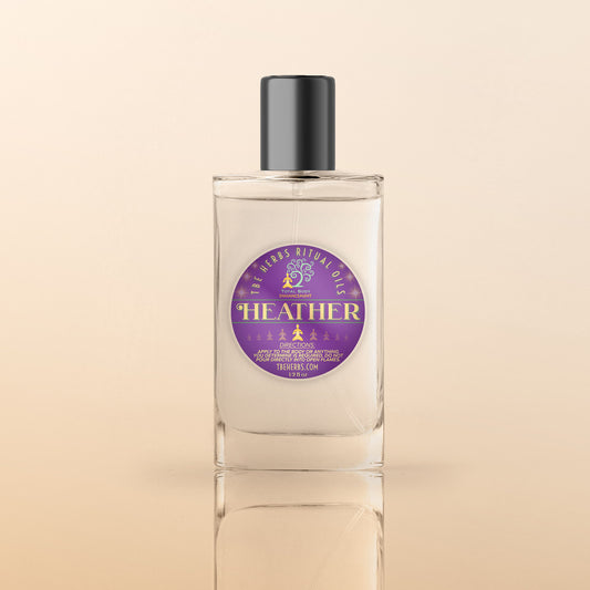 Total Body Enhancement Herbs - Heather Ritual Oil - 1/2 fluid ounces