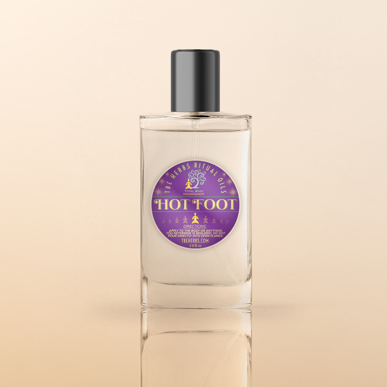 Total Body Enhancement Herbs - Hot Foot Ritual Oil - 1/2 fluid ounces