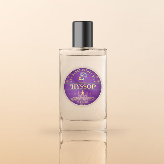 Total Body Enhancement Herbs - Hyssop Ritual Oil - 1/2 fluid ounces