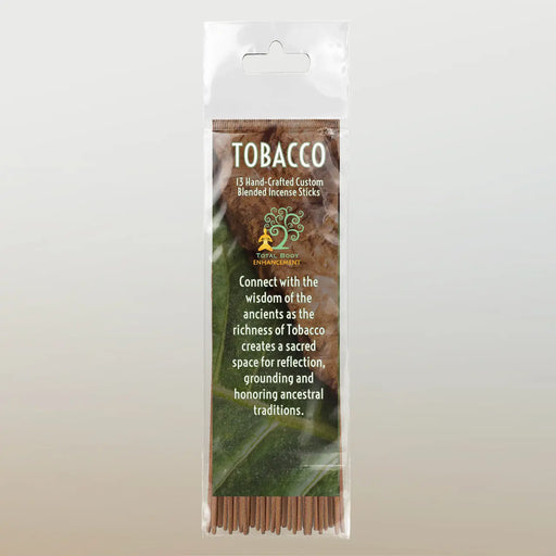 TBE Herbs Total Body Enhancement Herbs - Tobacco Incense Sticks 13 handmade blended sticks