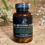 Total Body Detox Cleanse - 1 Week Cleanse - 100 Vegan Capsules | TBE Herbs Total Body Enhancement Herbs 