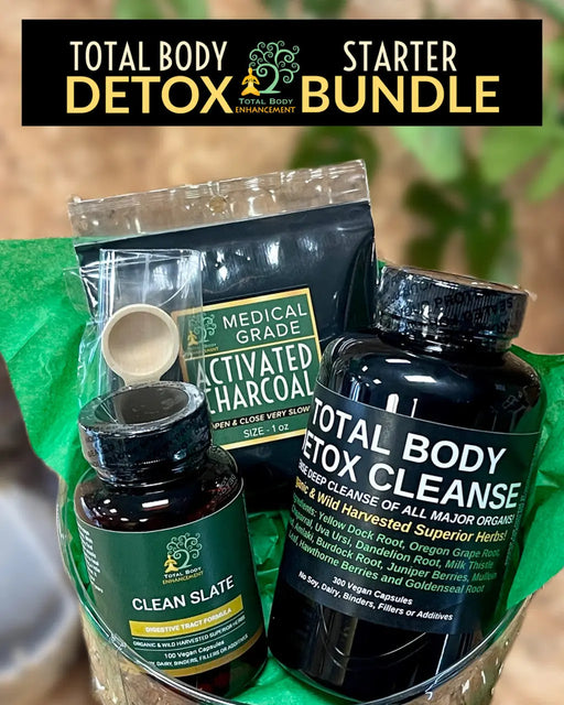 Total Body Detox Starter Bundle - TBE Herbs Total Body Enhancement Herbs - 3 Week TBE Herbs Detox Cleanse