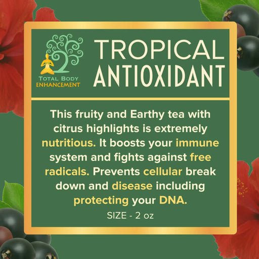 TBE Herbs Total Body Enhancement Herbs - Tropical Antioxidant - 2 ounces