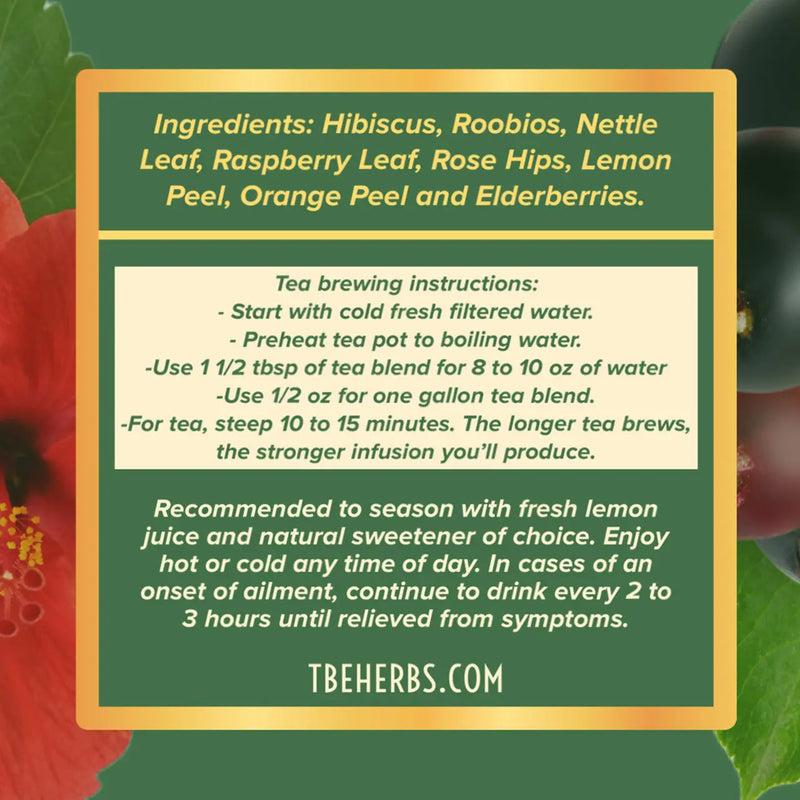 TBE Herbs Total Body Enhancement Herbs - Tropical Antioxidant - 2 ounces