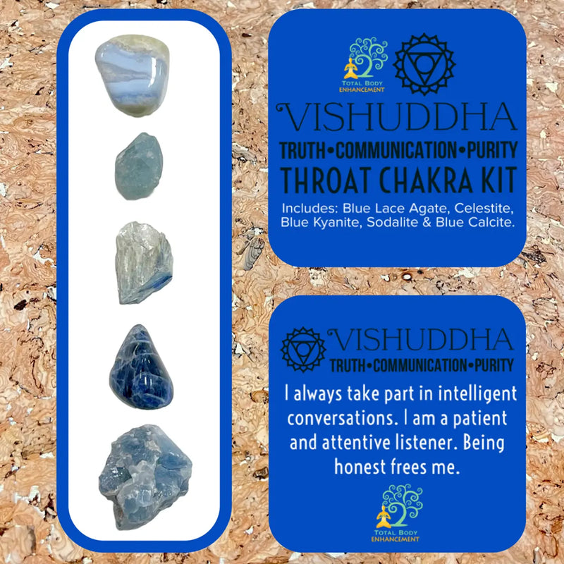 TBE Herbs Total Body Enhancement Herbs - Vishuddha (Throat) 5th Chakra
