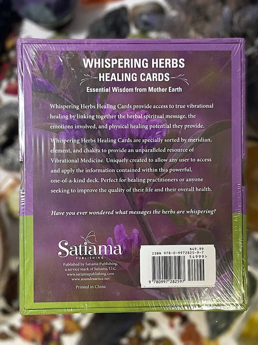 Total Body Enhancement Herbs - Whispering Herbs Healing Cards - Oracle Deck