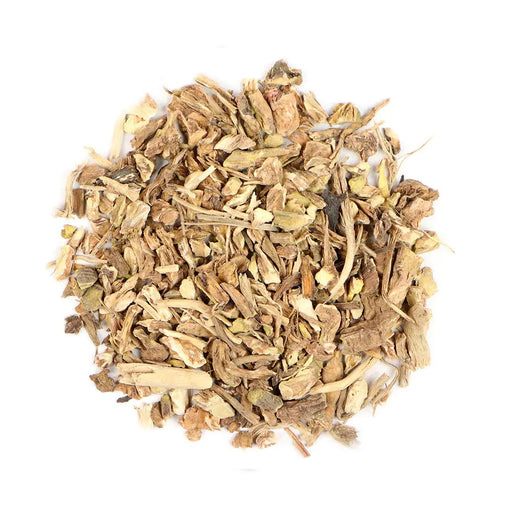 Dried Yellow Dock Root herbs, known for supporting digestive health and promoting detoxification.