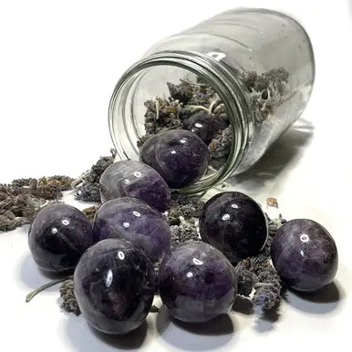 Amethyst Yoni Egg TBE Herbs