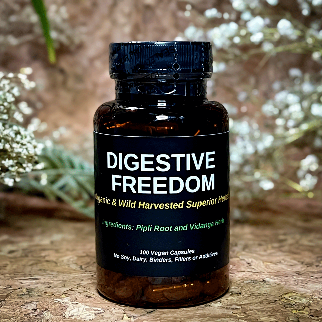 TBEH Digestive Freedom - 100 percent Vegan Capsules