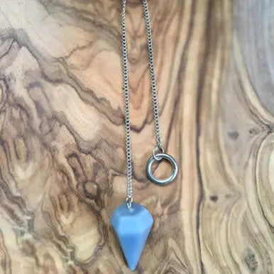 Angelite Pendulum TBE Herbs