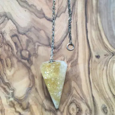 Citrine Pendulum TBE Herbs