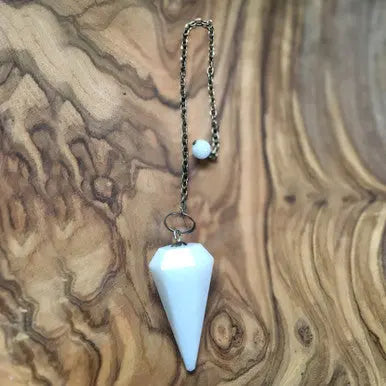 White Aventurine Pendulum TBE Herbs