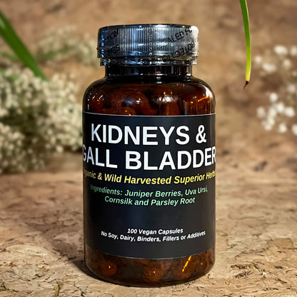 TBE Herbs Kidney and Bladder Formula - 100 Vegan Capsules