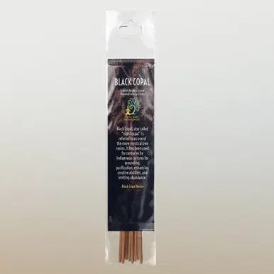 Black Opal Resin Incense Sticks TBE Herbs