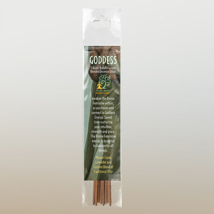 TBE Herbs Total Body Enhancement Herbs - Goddess Resin Incense Sticks 5 handmade blended sticks