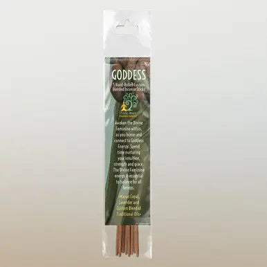 Goddess Resin Incense Sticks TBE Herbs