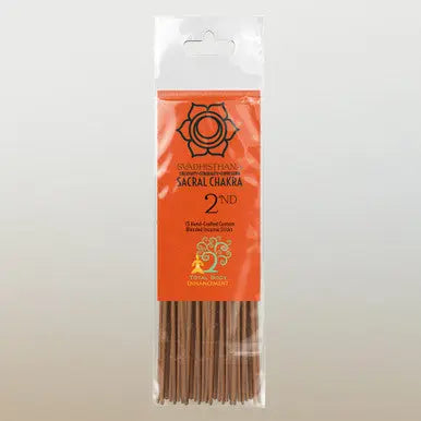 Svadhisthana (Sacral) 2nd Chakra Incense Sticks TBE Herbs