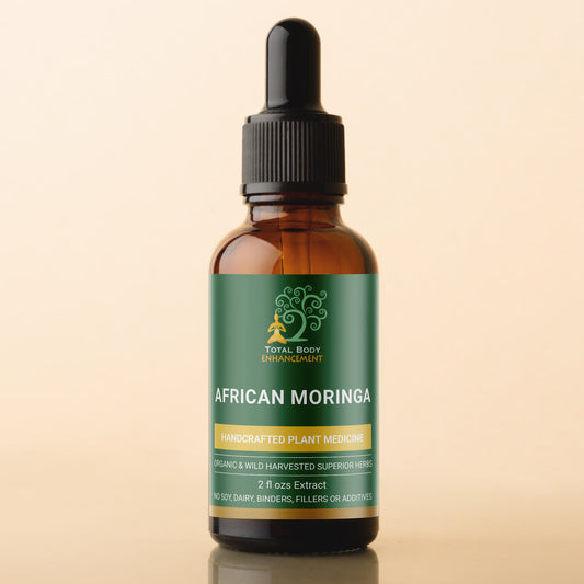 TBE Herbs Total Body Enhancement Herbs - African Moringa Liquid Extract, 2 fluid ounces