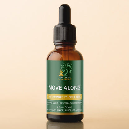 TBE Herbs Total Body Enhancement Herbs - Move Along Extract - 2 fluid ounces