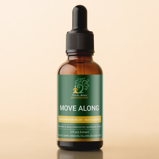TBE Herbs Total Body Enhancement Herbs - Move Along Extract - 2 fluid ounces