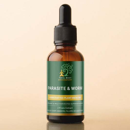 Total Body Enhancement Herbs - Parasite & Worm Extract - 2 fluid ounces