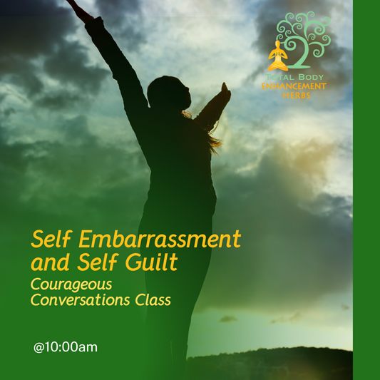 12 | November | Courageous Conversations Class: Self Embarrassment and Self Guilt