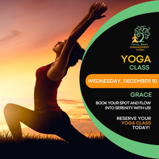 22 | Wednesday, December 10th Yoga Class | Session 3: Grace